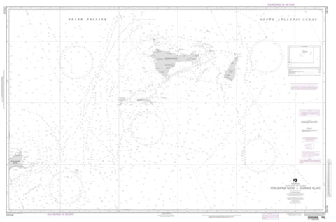 Buy map King George Island To Clarence Island (NGA-29104-4) by National Geospatial-Intelligence Agency