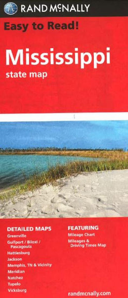 Buy map Mississippi by Rand McNally