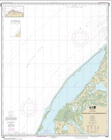 Buy map Utukok Pass to Blossom Shoals (16088-6) by NOAA