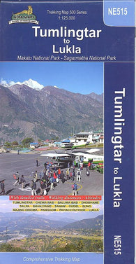Buy map Tumlingtar to Lukla Comprehensive Trekking Map
