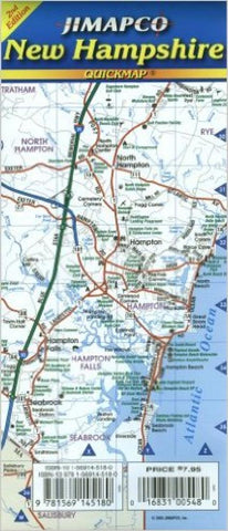 Buy map New Hampshire, Quickmap by Jimapco