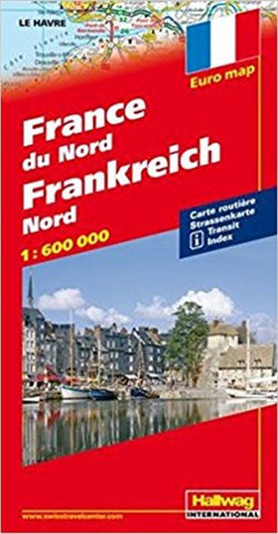 Buy map France du nord = Frankreich nord