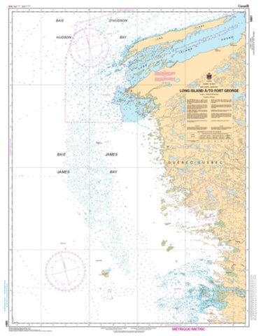 Buy map Long Island a/to Fort George by Canadian Hydrographic Service