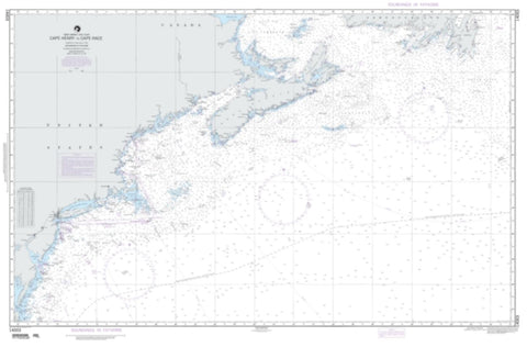 Buy map Cape Henry To Cape Race (NGA-14003-6) by National Geospatial-Intelligence Agency