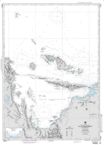 Buy map Teluk Cenderawasih And Approaches (NGA-73032-4) by National Geospatial-Intelligence Agency