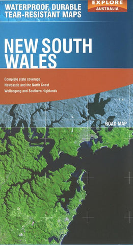 Buy map New South Wales, Australia by Explore Australia