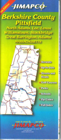 Buy map Berkshire County, Massachusetts by Jimapco