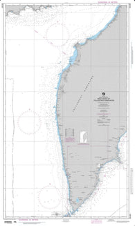 Buy map West Coast Of Poluostrov Kamchatka (NGA-96480-3) by National Geospatial-Intelligence Agency