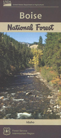 Buy map Boise National Forest Map - waterproof