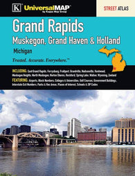 Buy map Grand Rapids Street Atlas (Muskegon, Grand Haven, & Holland) by Kappa Map Group