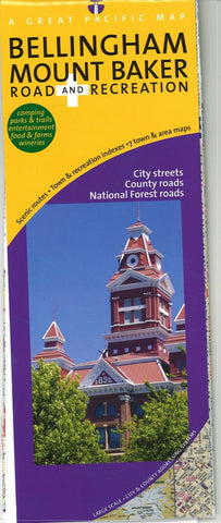 Buy map Bellingham : Mount Baker : road and recreation : a great pacific map