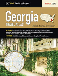 Buy map Georgia Travel Atlas by Kappa Map Group