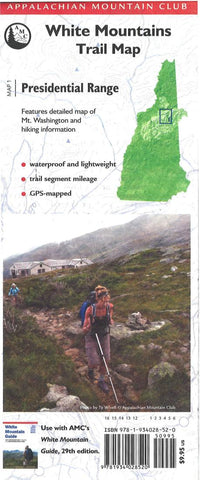 Buy map White Mountains Trail Map