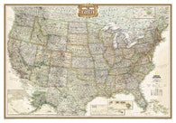Buy map United States Executive Wall Map - Laminated (43 x 30)