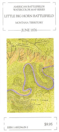 Buy map Little Big Horn Battlefield, Montana, 1876 by McElfresh Map Co.