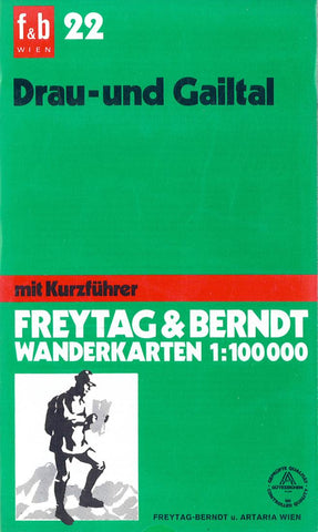 Buy map Drau-und Gailtal, WK 22 by Freytag-Berndt und Artaria