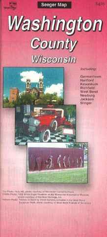 Buy map Washington County, Wisconsin by The Seeger Map Company Inc.