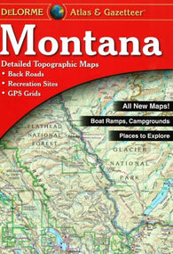 Buy map Montana, Atlas and Gazetteer by DeLorme