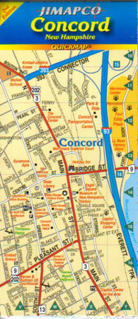Buy map Concord, New York, Quickmap by Jimapco