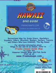 Buy map Hawaii Map, Big Island Dive