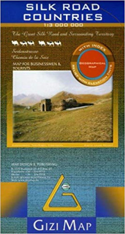 Buy map Silk Road countries : 1:3,000,000 : geographical map : the Great Silk Road and surrounding territory