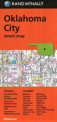 Buy map Oklahoma City, Oklahoma, Street Map by Rand McNally