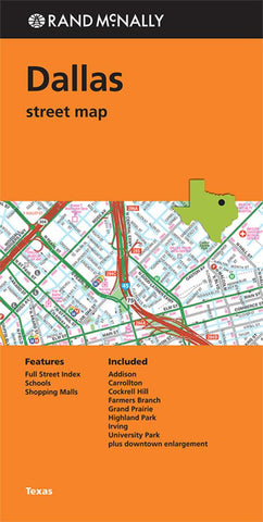 Buy map Dallas, Texas by Rand McNally