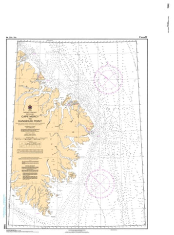 Buy map Cape Mercy to Kangeeak Point by Canadian Hydrographic Service