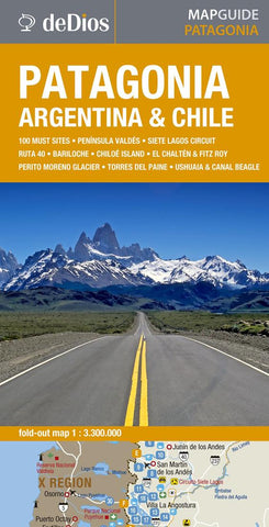 Buy map Patagonia by deDios