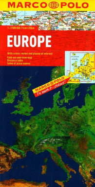 Buy map Europe by Marco Polo Travel Publishing Ltd