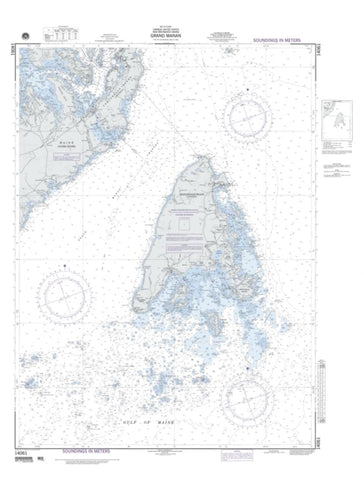 Buy map Grand Manan New Brunswick, Canada (NGA-14061-27) by National Geospatial-Intelligence Agency