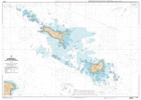Buy map Abords des Iles de Houat et de Hoedic by SHOM