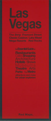 Buy map Las Vegas, Nevada by Red Maps