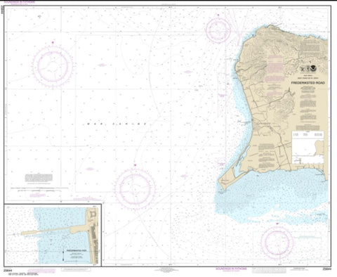 Buy map Frederiksted Road; Frederiksted Pier (25644-15) by NOAA