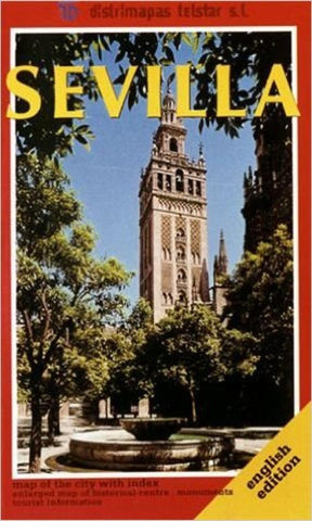 Buy map Seville, English, Spain by Distrimapas Telstar, S.L.