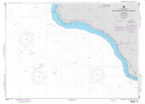 Buy map Point Conception To Point Arguello (NGA-18723-3) by National Geospatial-Intelligence Agency