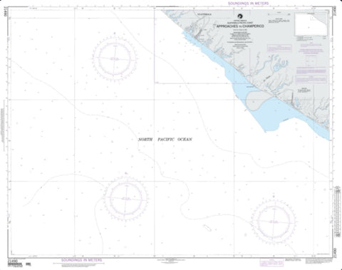 Buy map Approaches To Champerico (NGA-21490-1) by National Geospatial-Intelligence Agency