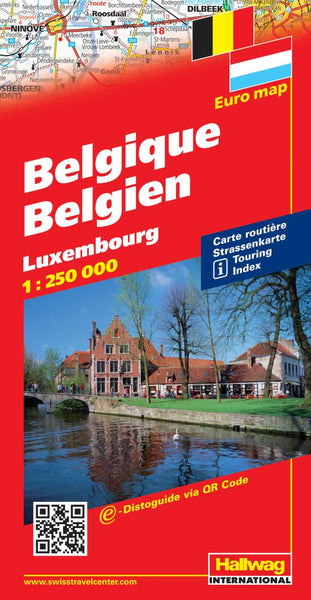 Buy map Belgique = Belgien Road Map