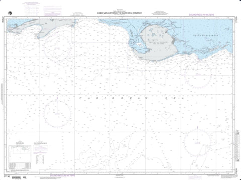 Buy map Cabo San Antonio To Cayo Del Rosario (NGA-27130-2) by National Geospatial-Intelligence Agency