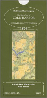 Buy map Cold Harbor Battlefield, Virginia, 1864 by McElfresh Map Co.