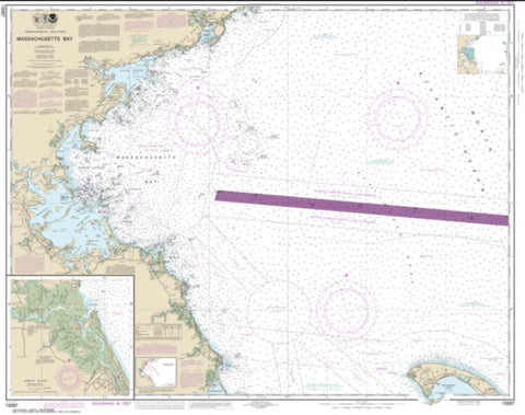 Buy map Massachusetts Bay; North River (13267-36) by NOAA