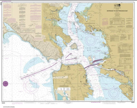 Buy map Entrance to San Francisco Bay (18649-68) by NOAA