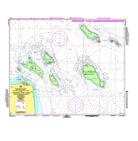 Buy map Fodeadero Anton Lizardo by Secretaria de Marina