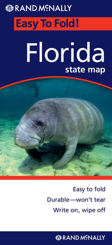 Buy map Florida, Easy to Fold by Rand McNally