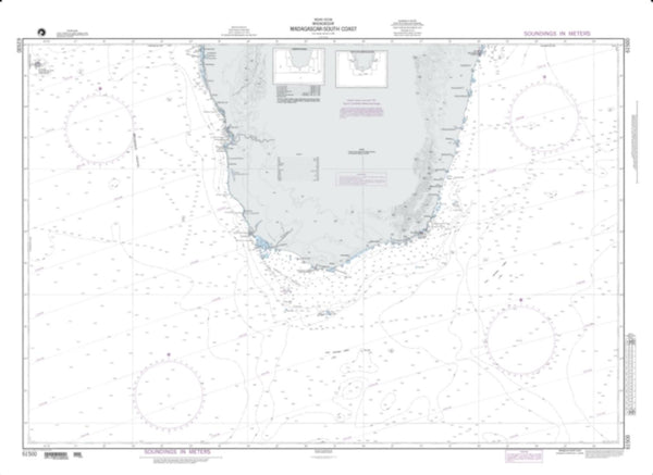 Buy map Madagascar - South Coast (NGA-61500-2) by National Geospatial-Intelligence Agency