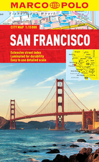 Buy map San Francisco, California by Marco Polo Travel Publishing Ltd