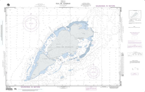 Buy map Isla De Guanaja (NGA-28125-2) by National Geospatial-Intelligence Agency