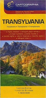Buy map Transylvania : Regional Road Map : Discover & Explore : 1:500 000 = Erdély: országrésztérképek : 1:500 000