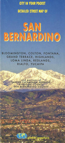 Buy map San Bernardino City Map