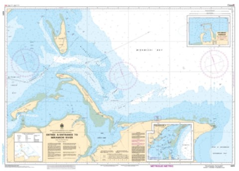 Buy map Entrée a/Entrance to Miramichi River by Canadian Hydrographic Service